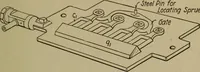 An illustration from Pattern making; a practical treatise for the pattern maker on wood-working and wood turning, tools and equipment, construction of simple and complicated patterns, modern molding machines and molding practice (1916)