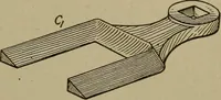 An illustration from Pattern making; a practical treatise for the pattern maker on wood-working and wood turning, tools and equipment, construction of simple and complicated patterns, modern molding machines and molding practice (1916)