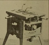 An illustration from Pattern making; a practical treatise for the pattern maker on wood-working and wood turning, tools and equipment, construction of simple and complicated patterns, modern molding machines and molding practice (1916)