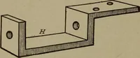 An illustration from Pattern making; a practical treatise for the pattern maker on wood-working and wood turning, tools and equipment, construction of simple and complicated patterns, modern molding machines and molding practice (1916)