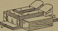 An illustration from Pattern making; a practical treatise for the pattern maker on wood-working and wood turning, tools and equipment, construction of simple and complicated patterns, modern molding machines and molding practice (1916)