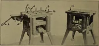 An illustration from Pattern making; a practical treatise for the pattern maker on wood-working and wood turning, tools and equipment, construction of simple and complicated patterns, modern molding machines and molding practice (1916)