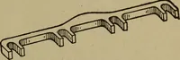 An illustration from Pattern making; a practical treatise for the pattern maker on wood-working and wood turning, tools and equipment, construction of simple and complicated patterns, modern molding machines and molding practice (1916)