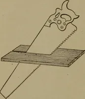 An illustration from Pattern making; a practical treatise for the pattern maker on wood-working and wood turning, tools and equipment, construction of simple and complicated patterns, modern molding machines and molding practice (1916)