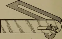 An illustration from Pattern making; a practical treatise for the pattern maker on wood-working and wood turning, tools and equipment, construction of simple and complicated patterns, modern molding machines and molding practice (1916)