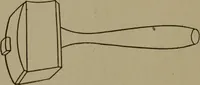 An illustration from Pattern making; a practical treatise for the pattern maker on wood-working and wood turning, tools and equipment, construction of simple and complicated patterns, modern molding machines and molding practice (1916)