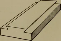An illustration from Pattern making; a practical treatise for the pattern maker on wood-working and wood turning, tools and equipment, construction of simple and complicated patterns, modern molding machines and molding practice (1916)