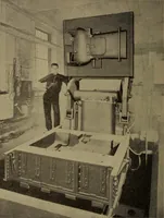 An illustration from Pattern making; a practical treatise for the pattern maker on wood-working and wood turning, tools and equipment, construction of simple and complicated patterns, modern molding machines and molding practice (1916)