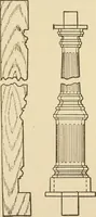 Picture 217 of 332 from Pattern making; a practical treatise for the pattern maker on wood-working and wood turning, tools and equipment, construction of simple and complicated patterns, modern molding machines and molding practice (1921), leaf 168