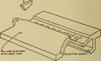 Picture 262 of 332 from Pattern making; a practical treatise for the pattern maker on wood-working and wood turning, tools and equipment, construction of simple and complicated patterns, modern molding machines and molding practice (1921), leaf 205