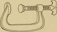 An illustration from Pattern making; a practical treatise for the pattern maker on wood-working and wood turning, tools and equipment, construction of simple and complicated patterns, modern molding machines and molding practice (1921)