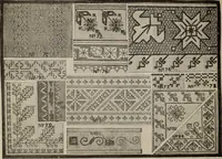 Picture 12 of 12 from Patterns for needle work : including the various kinds of embroidery, lacework, etc., with diagrams showing the methods of making the various stiches (1882), leaf 11