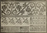 An illustration from Patterns for needle work : including the various kinds of embroidery, lacework, etc., with diagrams showing the methods of making the various stiches (1882)