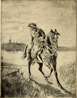 An illustration from The Paul Revere album : containing a complete description of Goss' "Life of Col. Paul Revere," and more than twenty engravings with descriptions of incidents in the life of the hero of the "Midnight ride," April 18, 1775 (1904)