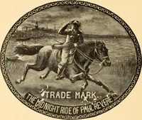 An illustration from The Paul Revere album : containing a complete description of Goss' "Life of Col. Paul Revere," and more than twenty engravings with descriptions of incidents in the life of the hero of the "Midnight ride," April 18, 1775 (1904)