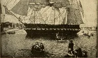 An illustration from The Paul Revere album : containing a complete description of Goss' "Life of Col. Paul Revere," and more than twenty engravings with descriptions of incidents in the life of the hero of the "Midnight ride," April 18, 1775 (1904)