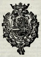 An illustration from Pavli Belloni i.c. patricii ticinensis regii med. senatoris oratio : habita in templo Mediol. maximo VII. jd. iunij anni M.DC.XXI in fvnere potentissimi Philippi III. Hispaniarum Regis verè catholici (1621)