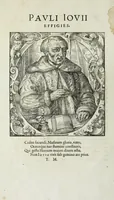 Picture 2 of 9 from Pavli Iovii novocomensis episcopi nvcerini Elogia virorum bellica virtute illustrium : septem libris iam olim ab authore comprehensa, et nunc ex eiusdem Mvsaeo ad viuum expressis imaginibus exornata (1575), leaf 8