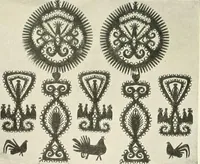 An illustration from Peasant art in Russia (1912)