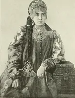 An illustration from Peasant art in Russia (1912)