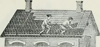 An illustration from Pedlar fireproofing products : catalogue no. 19R. -- (1911)