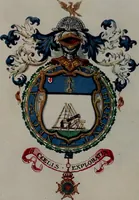 An illustration from Peeps at heraldry (1912)
