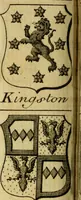 Picture 14 of 82 from The peerage of England : a complete view of the several orders of nobility ... together with an introduction, shewing the high and illustrious extraction of our most gracious sovereign: also an historical account of all the offices of state, usually filled by the nobility, the arms of the all the Lords spiritual and temporal, three useful plates teaching the art of heraldry, &c. &c. &c. (1766), leaf 43