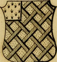 An illustration from The peerage of England : a complete view of the several orders of nobility ... together with an introduction, shewing the high and illustrious extraction of our most gracious sovereign: also an historical account of all the offices of state, usually filled by the nobility, the arms of the all the Lords spiritual and temporal, three useful plates teaching the art of heraldry, &c. &c. &c. (1766)
