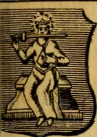 An illustration from The peerage of England : a complete view of the several orders of nobility ... together with an introduction, shewing the high and illustrious extraction of our most gracious sovereign: also an historical account of all the offices of state, usually filled by the nobility, the arms of the all the Lords spiritual and temporal, three useful plates teaching the art of heraldry, &c. &c. &c. (1766)