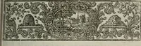 An illustration from The peerage of England : containing a genealogical and historical account of all the peers of England ... : collected from records, old wills, authentick manuscripts, our most approv'd historians, and other authorities (1735)