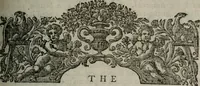 An illustration from The peerage of England : containing a genealogical and historical account of all the peers of England ... : collected from records, old wills, authentick manuscripts, our most approv'd historians, and other authorities (1735)