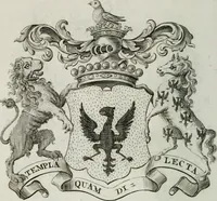 Picture 12 of 82 from The peerage of England : containing a genealogical and historical account of all the peers of England ... : collected from records, old wills, authentick manuscripts, our most approv'd historians, and other authorities (1735), leaf 29