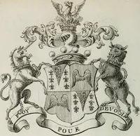 Picture 18 of 82 from The peerage of England : containing a genealogical and historical account of all the peers of England ... : collected from records, old wills, authentick manuscripts, our most approv'd historians, and other authorities (1735), leaf 33