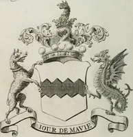 Picture 19 of 82 from The peerage of England : containing a genealogical and historical account of all the peers of England ... : collected from records, old wills, authentick manuscripts, our most approv'd historians, and other authorities (1735), leaf 33