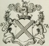 Picture 29 of 82 from The peerage of England : containing a genealogical and historical account of all the peers of England ... : collected from records, old wills, authentick manuscripts, our most approv'd historians, and other authorities (1735), leaf 38
