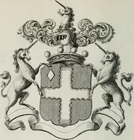 Picture 37 of 82 from The peerage of England : containing a genealogical and historical account of all the peers of England ... : collected from records, old wills, authentick manuscripts, our most approv'd historians, and other authorities (1735), leaf 43