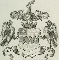 Picture 52 of 82 from The peerage of England : containing a genealogical and historical account of all the peers of England ... : collected from records, old wills, authentick manuscripts, our most approv'd historians, and other authorities (1735), leaf 50