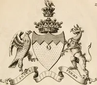 An illustration from The peerage of Ireland : or, A genealogical history of the present nobility of that kingdom (1789)