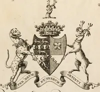 An illustration from The peerage of Ireland : or, A genealogical history of the present nobility of that kingdom (1789)