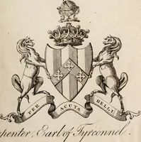 An illustration from The peerage of Ireland : or, A genealogical history of the present nobility of that kingdom (1789)