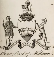 Picture 10 of 33 from The peerage of Ireland : or, A genealogical history of the present nobility of that kingdom (1789), leaf 18