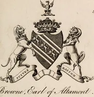 An illustration from The peerage of Ireland : or, A genealogical history of the present nobility of that kingdom (1789)