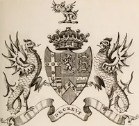 An illustration from The peerage of Ireland : or, A genealogical history of the present nobility of that kingdom (1789)