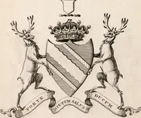 An illustration from The peerage of Ireland : or, A genealogical history of the present nobility of that kingdom (1789)