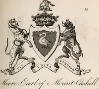 Picture 29 of 33 from The peerage of Ireland : or, A genealogical history of the present nobility of that kingdom (1789), leaf 36
