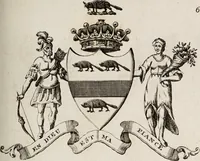 An illustration from The peerage of Ireland : or, A genealogical history of the present nobility of that kingdom (1789)