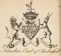 An illustration from The peerage of Ireland : or, A genealogical history of the present nobility of that kingdom (1789)