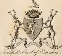 An illustration from The peerage of Ireland : or, A genealogical history of the present nobility of that kingdom (1789)