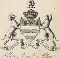 An illustration from The peerage of Ireland : or, A genealogical history of the present nobility of that kingdom (1789)