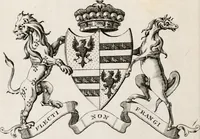 An illustration from The peerage of Ireland : or, A genealogical history of the present nobility of that kingdom (1789)